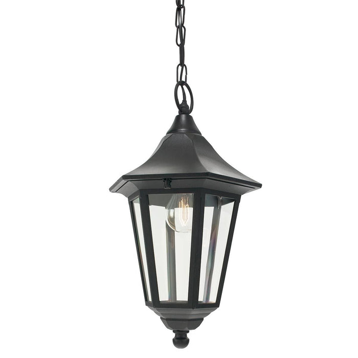 Elstead Valencia Black Outdoor Pendant Light