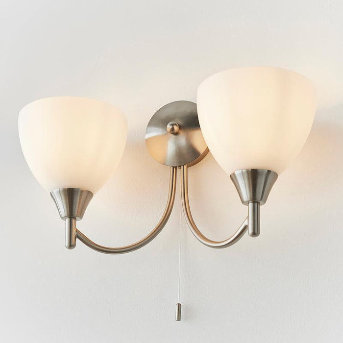 Alton chrome wall light 1805-2SC bottom right view