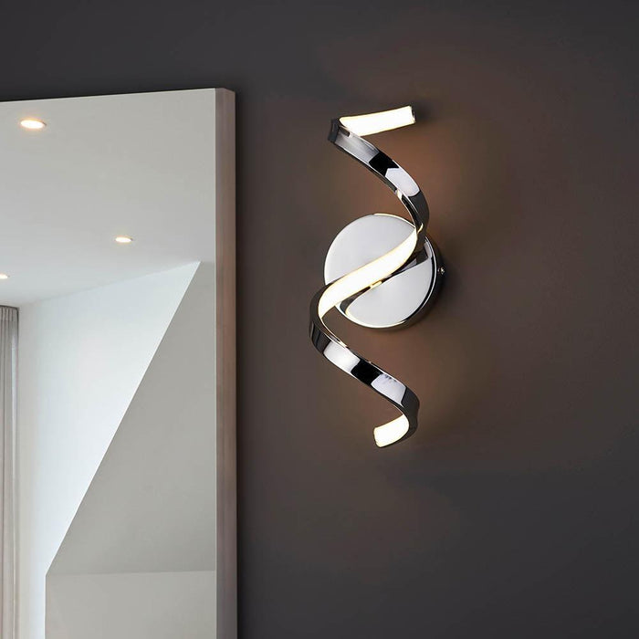astral chrome finish bathroom wall light by Endon Lighting Living room image
