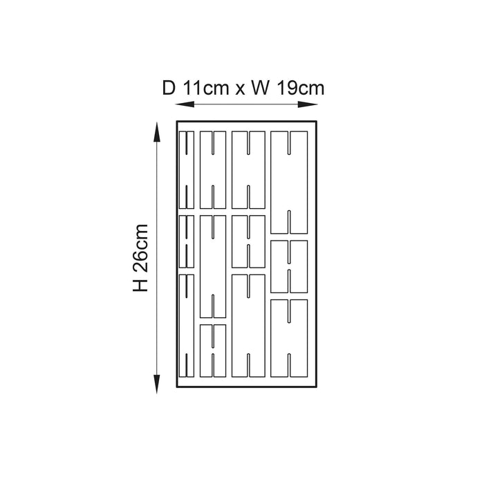 belle 1lt dark bronze clear crystal glass wall light 69392 by Endon Lighting Kitchen Lights