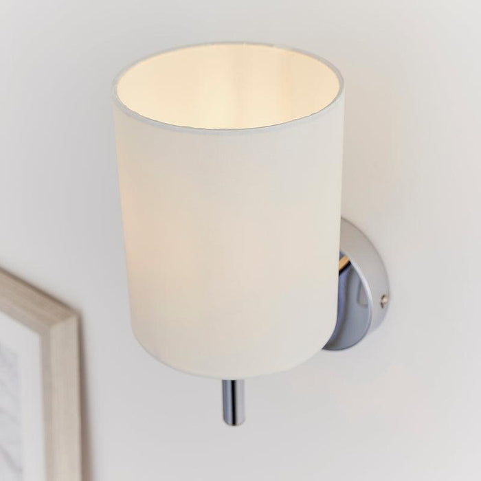 Traditional Wall Lights - Brio chrome Finish Wall Light BRIO-1WBCH upper