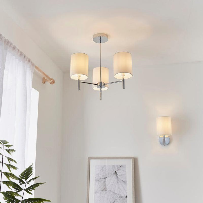 Traditional Wall Lights - Brio chrome Finish Wall Light BRIO-1WBCH family