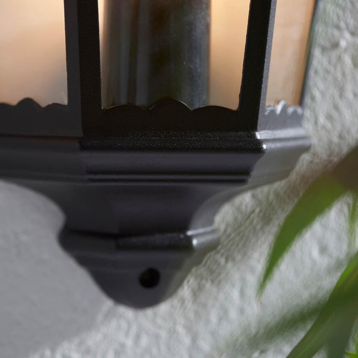 burford outdoor wall light 76547 by Endon Lighting Living Room  Unlit Shot