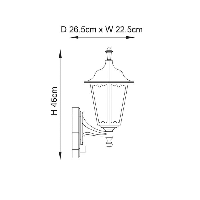 burford outdoor wall light 76548 by Endon Lighting Hallway lights Close Up