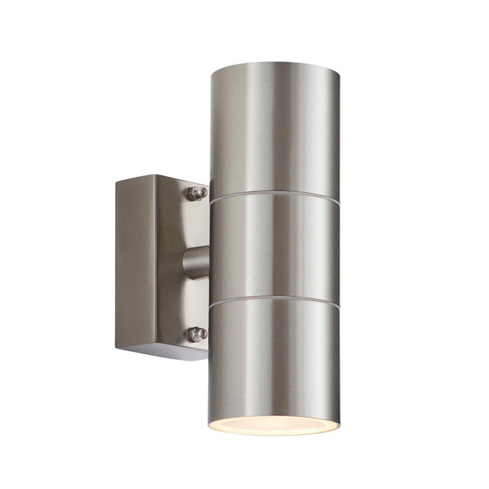 canon polished stainless steel finish outdoor wall light el 40095 by Endon Lighting Living Room  Unlit Shot