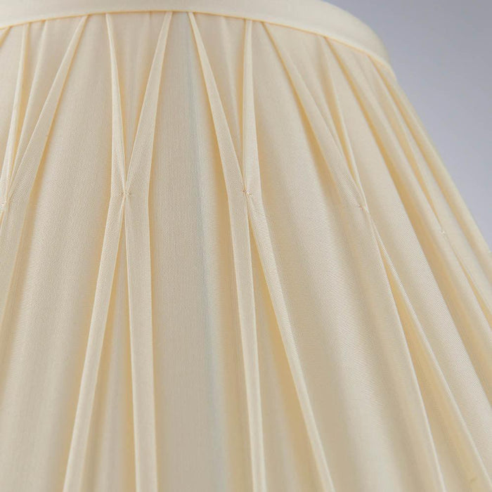 chatsworth 1 ivory lamp shade by Endon Lighting Living Room  Unlit Shot