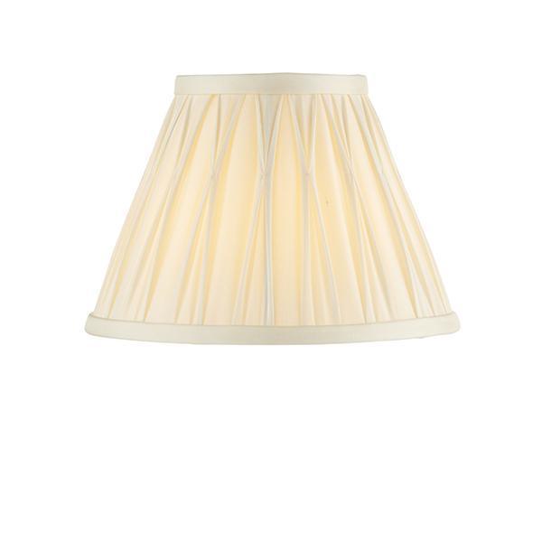 Chatsworth 8" Ivory  1lt Shade by Endon Lighting