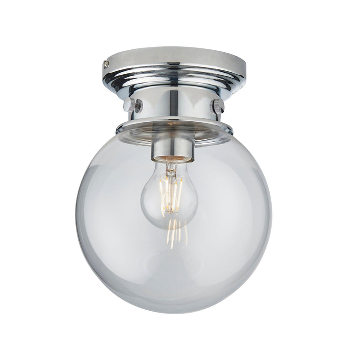 cheswick 1 light flush bathroom ceiling light light by Endon Lighting Living room close up image