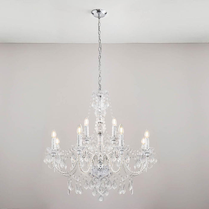 Clarence chrome 308 Hallway Lighting Close up4cl full view