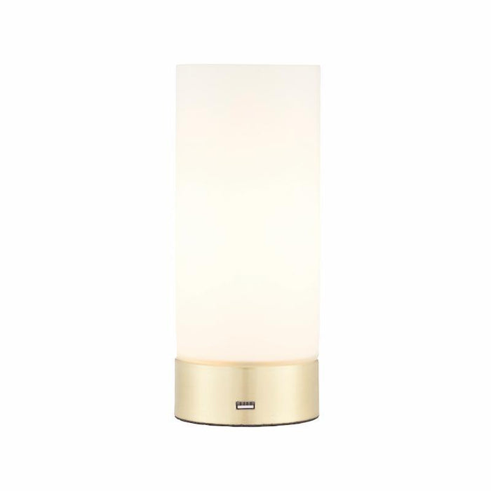 Dara 1lt Brass Table Lamp by Endon Lighting