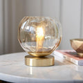 Endon Dimple 1 Light Brass Finish Table Lamp 6