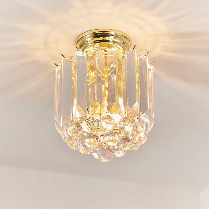 Fargo 2lt Flush Ceiling Light by Endon Lighting Living Room Image 1
