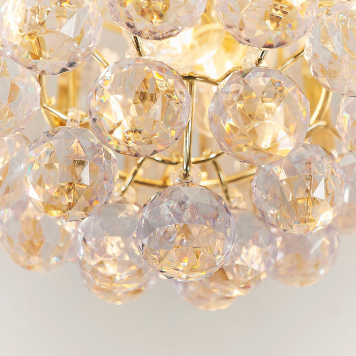 Fargo 2lt Flush Ceiling Light by Endon Lighting Living Room Image 8