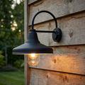 Endon Farmhouse Black Outdoor Wall Light by Endon Lighting — suits living rooms, bedrooms & hallways