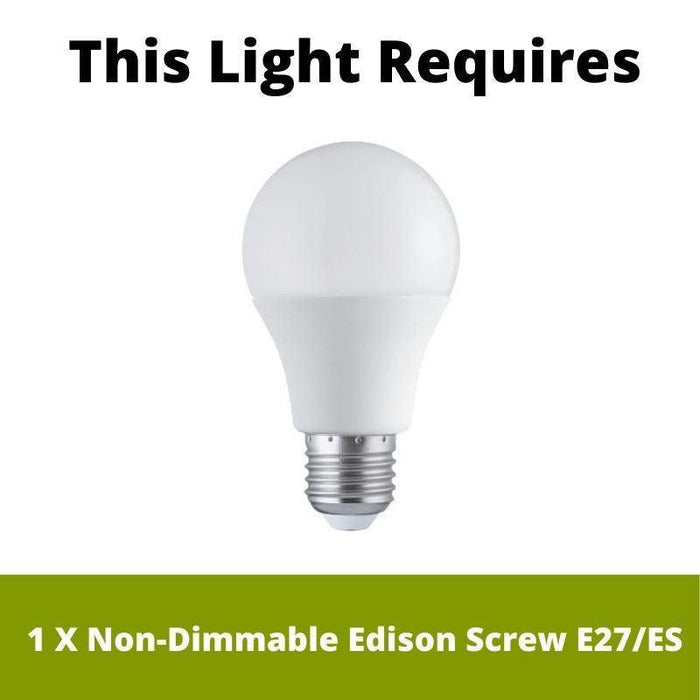 gideon 1lt table lamp by Endon Lighting LED Lamp Bulb Guide