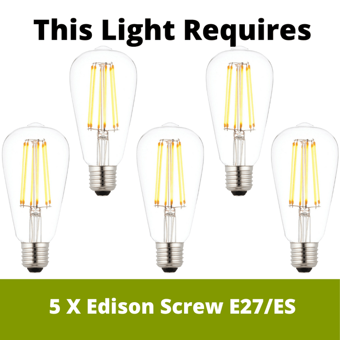 hal 5lt semi flush ceiling light by Endon Lighting LED Lamp Bulb Guide