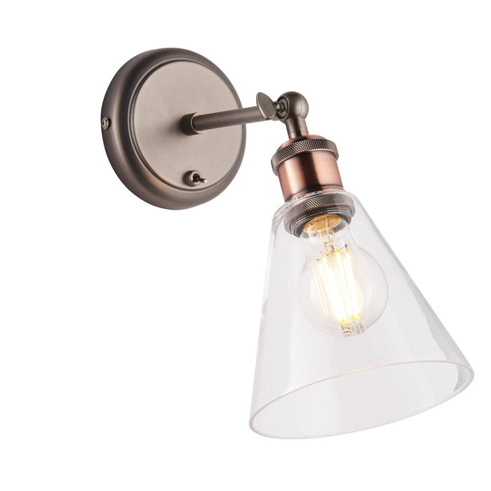 hal pewter wall light 1 by Endon Lighting Living room image
