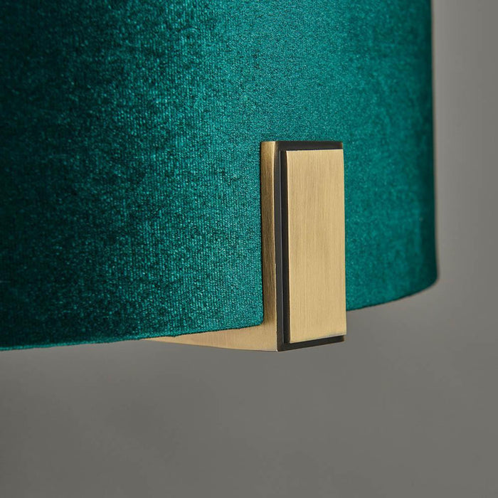 Endon Hayfield 1 Light Brass Finish Table Lamp 6