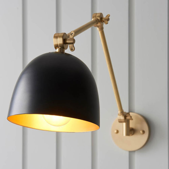 Lehal Brass Wall Light 93142,Endon Lighting, living room image