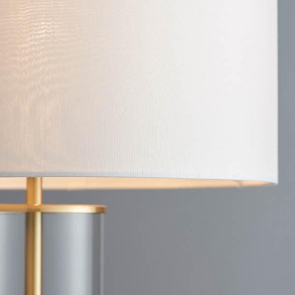 Endon Lessina Touch Gold & Glass Table Lamp With White Shade-Endon Lighting-Living-Room-Tiffany Lighting Direct-[image-position]