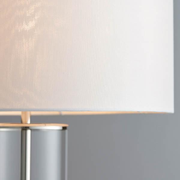 Endon Lessina Touch Table Lamp With Vintage White Shade-Endon Lighting-Living-Room-Tiffany Lighting Direct-[image-position]