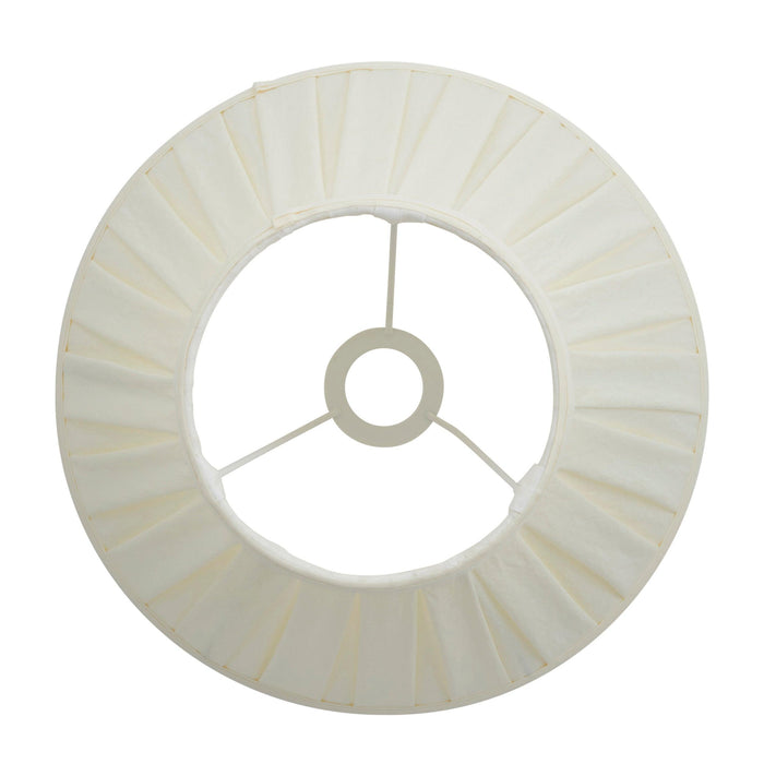 carla cream 12inch 1lt shade by Endon Lighting Living Room Close Up 177