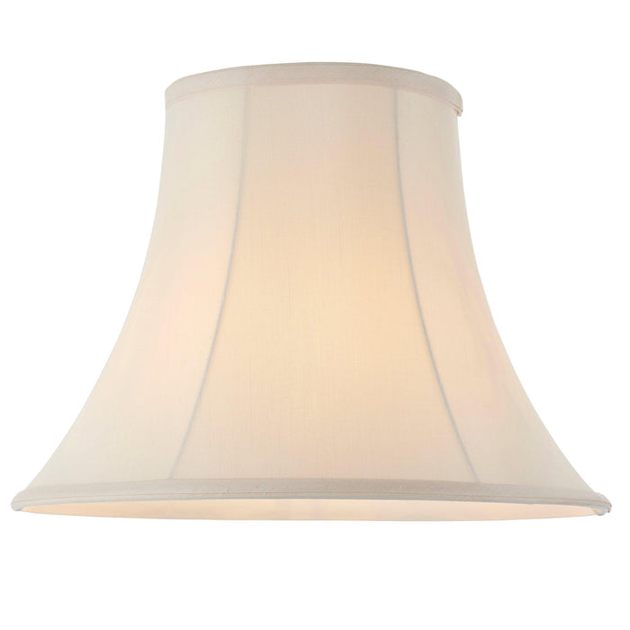 carrie 14 cream 1lt shade by Endon Lighting Living room close up image