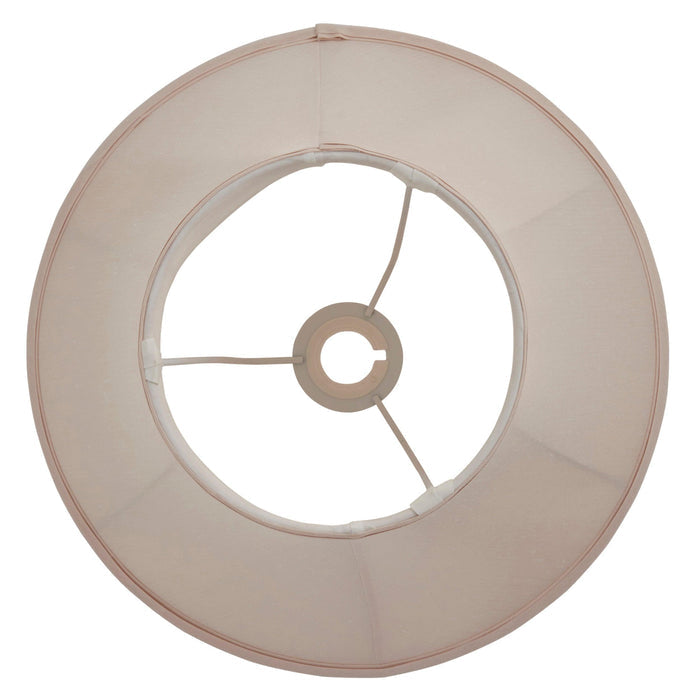 carrie 14 cream 1lt shade by Endon Lighting Living Room Close Up 172