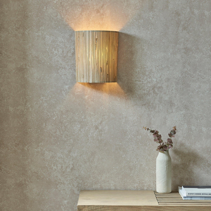longshore seagrass wall light by Endon Lighting Living Room  Unlit Shot