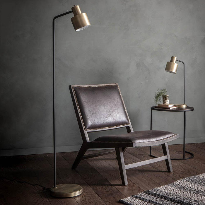 Endon Mayfield 1 Light Brass Finish Table Lamp 4