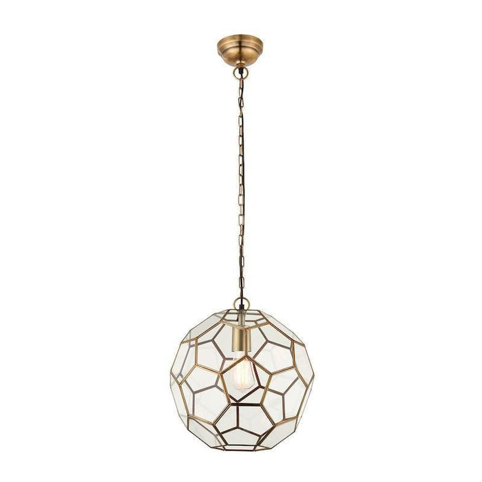 Miele 1lt Ceiling Pendant Light by Endon Lighting