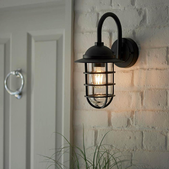 port outdoor wall light 96907 by Endon Lighting Living Room Close Up 110