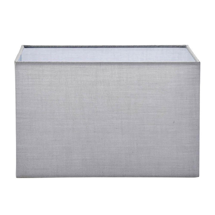 rectangular 1 light lamp shade grey by Endon Lighting Living Room Close Up 103