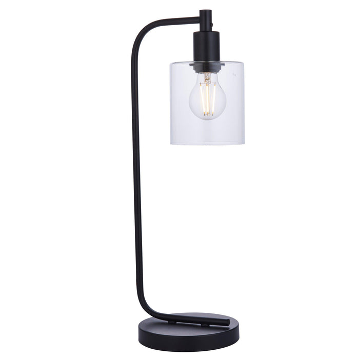 Endon Toledo 1 Light Black Table Lamp 1