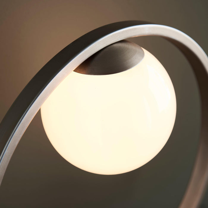 Primrose Silver Modern Table Lamp - Opal Glass Shade-Living Lights-Living-Room-Tiffany Lighting Direct-[image-position]