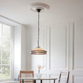 Fargo Medium Tiffany Ceiling Light 1 Bulb Fitting by Interiors 1900 — suits living rooms, dining rooms & hallways
