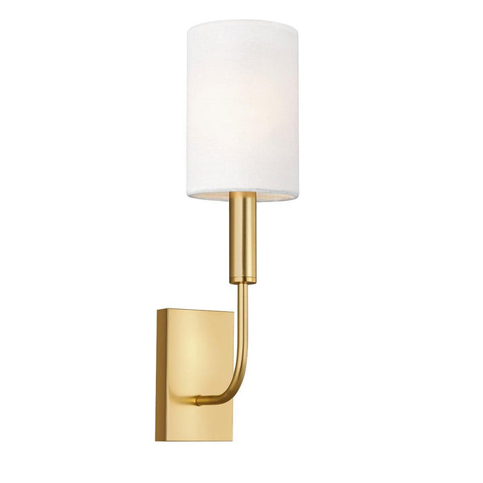 Feiss Brianna 1 Light Brass Wall Light FE-BRIANNA1-BB,Elstead Lighting,1