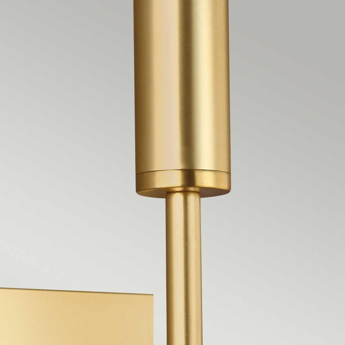 Feiss Brianna 1 Light Brass Wall Light FE-BRIANNA1-BB,Elstead Lighting,