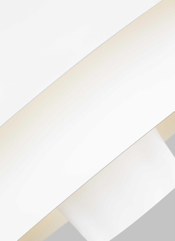 Feiss Brisbin 1 Light Matte White Pendant Ceiling Light-Ceiling Pendant Lights-Elstead Lighting-5-Tiffany Lighting Direct