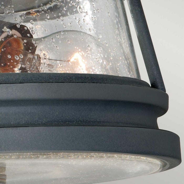 elstead chelsea harbour storm cloud finish outdoor flush lantern Close Up LED Bulb