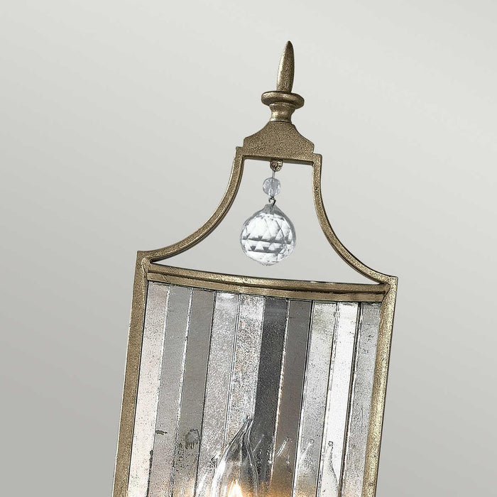 feiss gianna 1lt wall light fe gianna1 Detailed Close Up