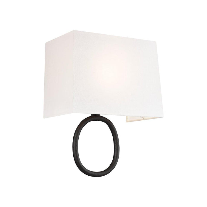 Feiss Indo 1 Light Aged Iron Wall Light FE-INDO1,Elstead Lighting,1