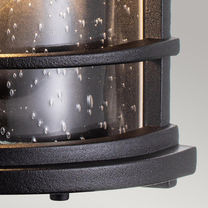 feiss lighthouse 1 light outdoor half lantern Detailed Close Up