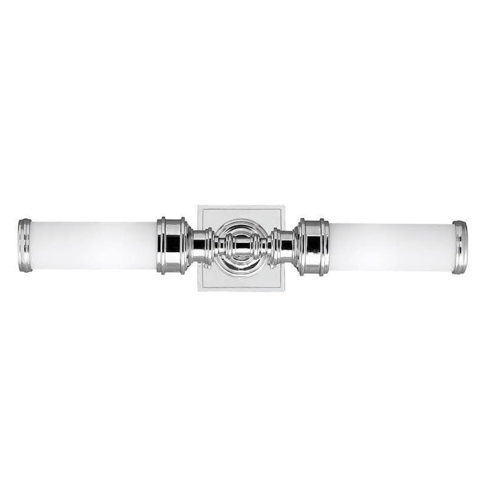 Traditional Bathroom Lights - Feiss Payne Ornate Polished Chrome Finish Twin Arm Bathroom Wall Light FE/PAYN-OR2 BATH