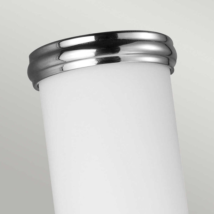 feiss payne polished chrome finish bathroom wall light Close Up