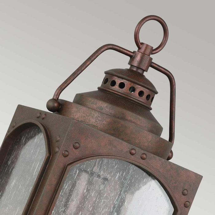 Feiss Randhurst 1 Light Medium Copper Outdoor Wall Light — product detail
