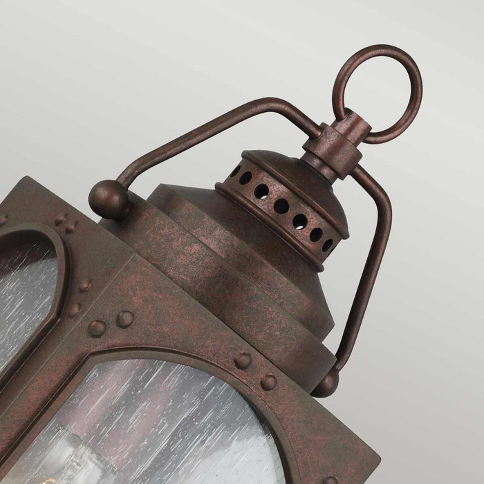 Feiss Randhurst 1 Light Small Copper Outdoor Wall Light — product detail