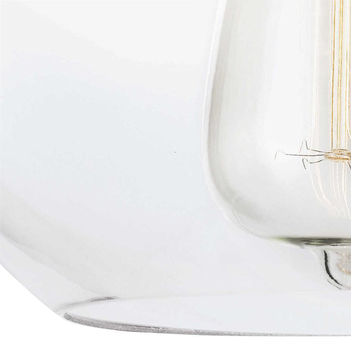 Feiss Tabby Nickel Small Art Deco Ceiling Light-Ceiling Pendant Lights-Elstead Lighting-2-Tiffany Lighting Direct