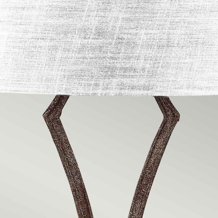 Feiss Tilling 1 Light Weathered Iron Wall Light — additional angle