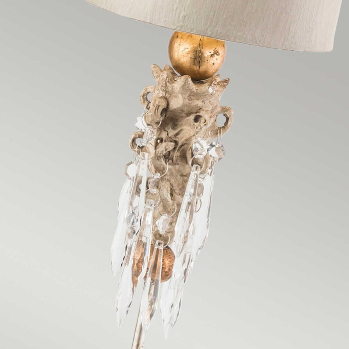 Flambeau Madison 1 Light Table Lamp - Putty Patina 4